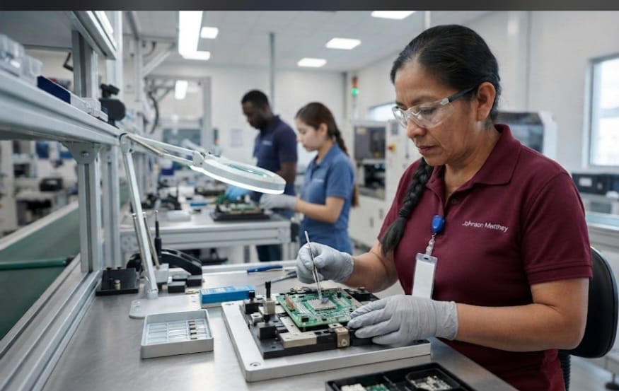 OPERADOR DE LÍNEA DE PRODUCCIÓN ​Johnson Matthey 2